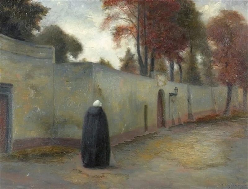 René Schützenberger - Il muro del seminario, 1905